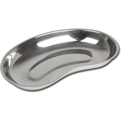 GIMA 26610 rostfritt stål njurskål, 254 x 141 x 33 mm, SILVER, 1 GIMA 26610 rostfritt stål njurskål, 254 x 141 x 33 mm, SILVER, 1