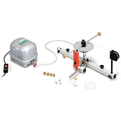 3B Scientific fysik läromedel – luftstyrt rotsystem (230 V, 50/60 Hz) – för att undersöka friktionsfria rotationsrörelser 3B Scientific fysik läromedel – luftstyrt rotsystem (230 V, 50/60 Hz) – för att undersöka friktionsfria rotationsrörelser