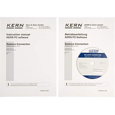 KERN KXS-A04 datagränssnitt RS-232 KERN KXS-A04 datagränssnitt RS-232