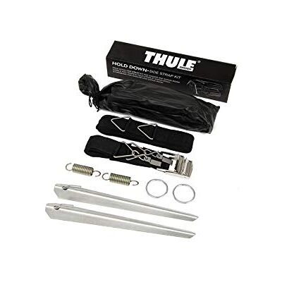 Thule Stormspänning Hold Down Side Strap Kit, svart, kompatibel med husvagn Thule Stormspänning Hold Down Side Strap Kit, svart, kompatibel med husvagn