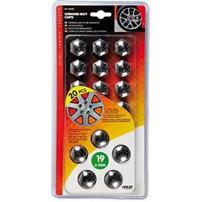 Lampa 02242 Boltsskydd ABS, Krom, 19 mm Lampa 02242 Boltsskydd ABS, Krom, 19 mm