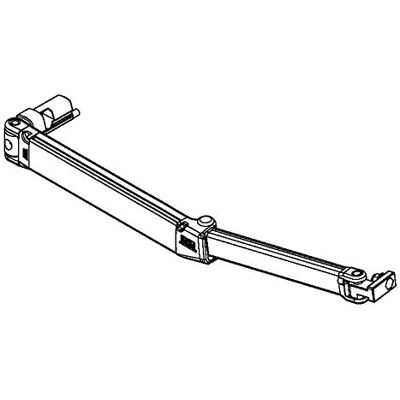Fiamma F45 S ledarm höger 300–450 cm titan Fiamma F45 S ledarm höger 300–450 cm titan