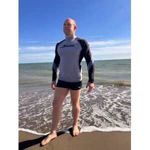 Uv-Tröja Herr Med Lång Ärm Svart/grå/blå - Soak (Storlek: Xl) Uv-Tröja Herr Med Lång Ärm Svart/grå/blå - Soak (Storlek: Xl)