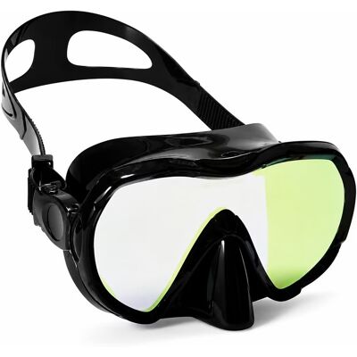 Cyklop/mask Vuxen Black/gold Mirror - Soak Cyklop/mask Vuxen Black/gold Mirror - Soak