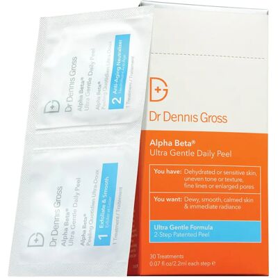 Dr Dennis Gross Alpha Beta Peel Ultra Gentle Daily Peel 30 St Dr Dennis Gross Alpha Beta Peel Ultra Gentle Daily Peel 30 St