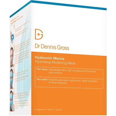 Dr Dennis Gross Hyaluronic Marine Hydrating Mask - 4 Behandlingar Dr Dennis Gross Hyaluronic Marine Hydrating Mask - 4 Behandlingar