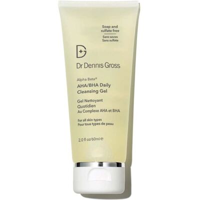 Dr Dennis Gross Alpha Beta® Aha/bha Daily Cleansing Gel 60ml Dr Dennis Gross Alpha Beta® Aha/bha Daily Cleansing Gel 60ml