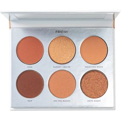 PÜR Cosmetics On Point Ögonskuggspalett - 6,6 g - Dag & Natt PÜR Cosmetics On Point Ögonskuggspalett - 6,6 g - Dag & Natt