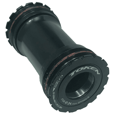 Token T47 Bottom Bracket - Svart / Shimano 24mm - För T47-ramar Token T47 Bottom Bracket - Svart / Shimano 24mm - För T47-ramar