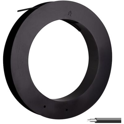 FORCE utvändiga bromskabel 5 mm 50 meter rulle svart FORCE utvändiga bromskabel 5 mm 50 meter rulle svart
