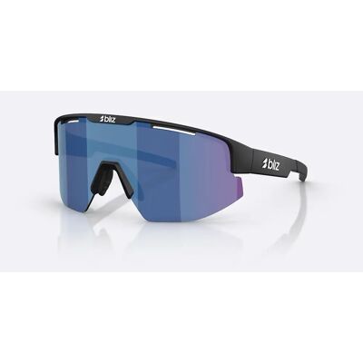 Bliz Matrix XX-Small cykelglasögon mattsvart/smoke/blue multi Bliz Matrix XX-Small cykelglasögon mattsvart/smoke/blue multi