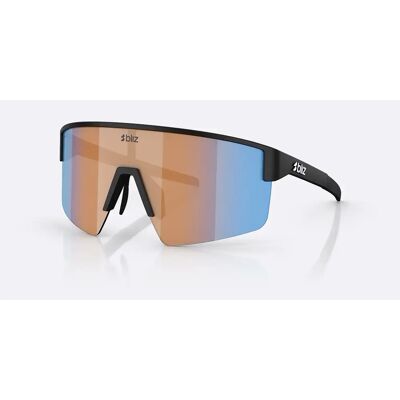 Bliz P004 Medium cykelglasögon mattsvart/nano optics nordic light coral orange/blue multi Bliz P004 Medium cykelglasögon mattsvart/nano optics nordic light coral orange/blue multi