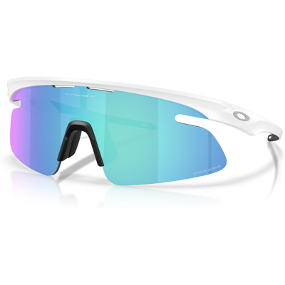 Oakley RSLV Lite cykelglasögon matte white/prizm sapphire Oakley RSLV Lite cykelglasögon matte white/prizm sapphire