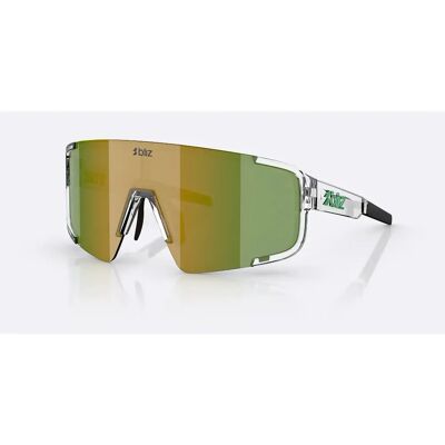 Bliz P003 Large cykelglasögon transparent white/brown/green multi Bliz P003 Large cykelglasögon transparent white/brown/green multi