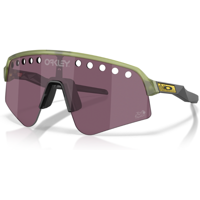 Oakley Sutro Lite Sweep TDF 2026 cykelglasögon matte translucent fern/PRIZM Road Black Oakley Sutro Lite Sweep TDF 2026 cykelglasögon matte translucent fern/PRIZM Road Black