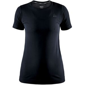 Craft Fuseknit Light RN Women kortärmad tröja svart Craft Fuseknit Light RN Women kortärmad tröja svart