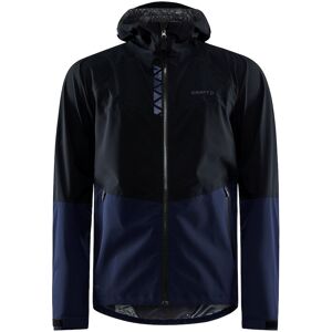 Craft Offroad Hydro Vind och Vattentät Cykeljacka Svart/Navy Blå Craft Offroad Hydro Vind och Vattentät Cykeljacka Svart/Navy Blå