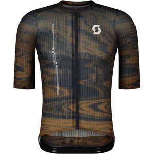 Scott ULTD. SL kortärmad cykeltröja bread brown/dark blue herr Scott ULTD. SL kortärmad cykeltröja bread brown/dark blue herr