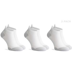 Rogelli Core löparstrumpor 3-pack kort skaft vit/grå Rogelli Core löparstrumpor 3-pack kort skaft vit/grå
