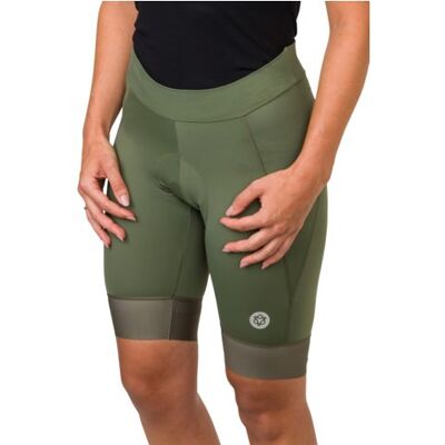 AGU Bibshort Essential Prime 2 - Cykelshorts - Kvinna - Army Grön - XL AGU Bibshort Essential Prime 2 - Cykelshorts - Kvinna - Army Grön - XL
