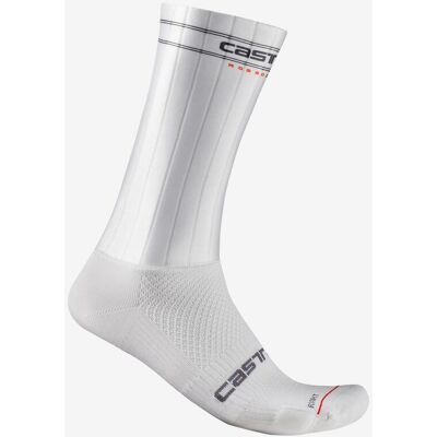 Castelli Fast Feet 3 cykelstrumpor vit Castelli Fast Feet 3 cykelstrumpor vit