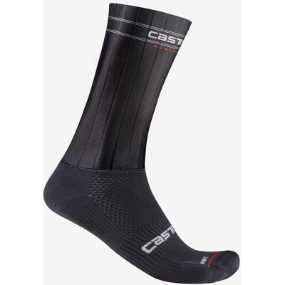 Castelli Fast feet 3 cykelstrumpor svart Castelli Fast feet 3 cykelstrumpor svart