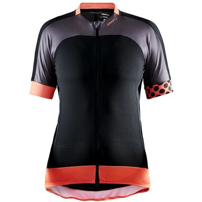 Craft Block Jersey Women Svart/Orange Craft Block Jersey Women Svart/Orange