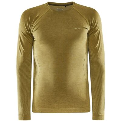 Craft Core Dry Active Comfort Långärmat Baselayer Gul Craft Core Dry Active Comfort Långärmat Baselayer Gul