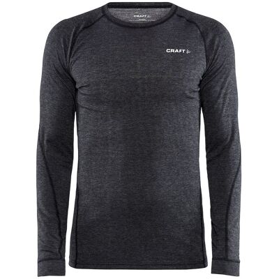 Craft Core Merino Ull LS Tee M Svart Craft Core Merino Ull LS Tee M Svart