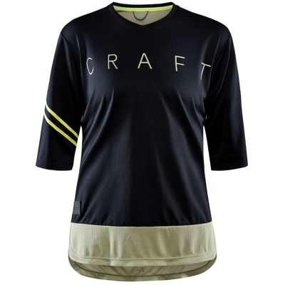 Craft Core Offroad XT Kortärmad Jersey Till Kvinnor Svart Craft Core Offroad XT Kortärmad Jersey Till Kvinnor Svart