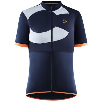 Craft Endur Logo Jersey Till Kvinnor Blå/Orange Craft Endur Logo Jersey Till Kvinnor Blå/Orange