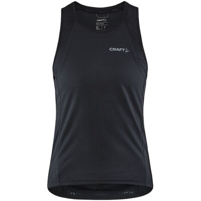 Craft Endur Singlet cykeltröja utan ärmar svart dam Craft Endur Singlet cykeltröja utan ärmar svart dam