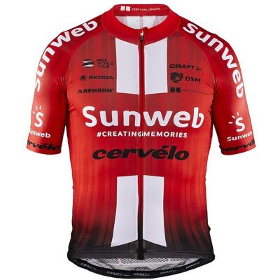 Craft Team Sunweb Aerolight Jersey Röd Craft Team Sunweb Aerolight Jersey Röd