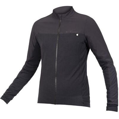 Endura GV500 merino cykeltröja svart herr Endura GV500 merino cykeltröja svart herr