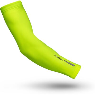 GripGrab armvärmare hi-vis gul GripGrab armvärmare hi-vis gul
