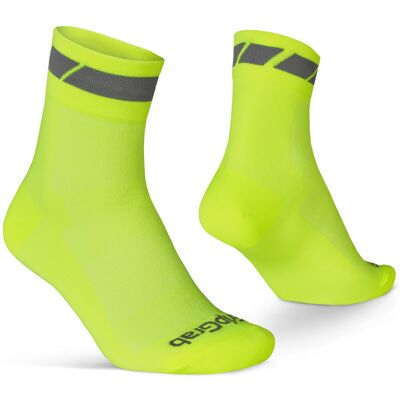 GripGrab Classic Regular Cut Cykelstrumpor, HiVis GripGrab Classic Regular Cut Cykelstrumpor, HiVis