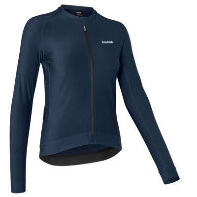 GripGrab PACR långärmad cykeltröja navy dam GripGrab PACR långärmad cykeltröja navy dam