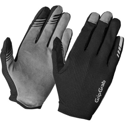 GripGrab Pacr InsideGrip sommarhandskar med långa fingrar svart GripGrab Pacr InsideGrip sommarhandskar med långa fingrar svart