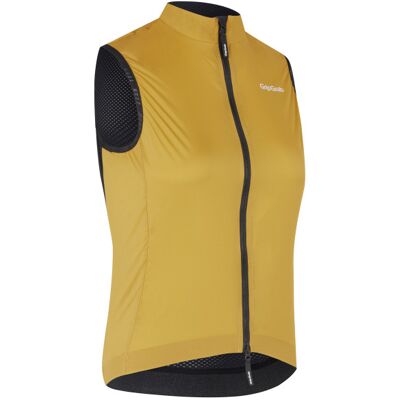 GripGrab Windbuster Vindtät Cykelväst För Kvinnor Mustard Yellow GripGrab Windbuster Vindtät Cykelväst För Kvinnor Mustard Yellow