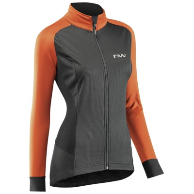 Northwave Reload Cykeljacka För Dam Svart/Orange Northwave Reload Cykeljacka För Dam Svart/Orange