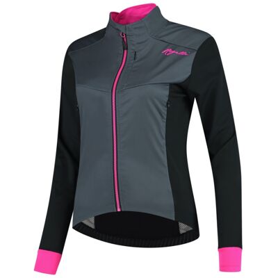 Rogelli Contenta Cykeljacka - Svart/Grå/Pink Rogelli Contenta Cykeljacka - Svart/Grå/Pink