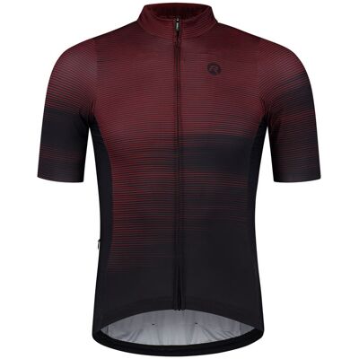 Rogelli Glitch Cykeljersey - Svart/Mörk Röd Rogelli Glitch Cykeljersey - Svart/Mörk Röd