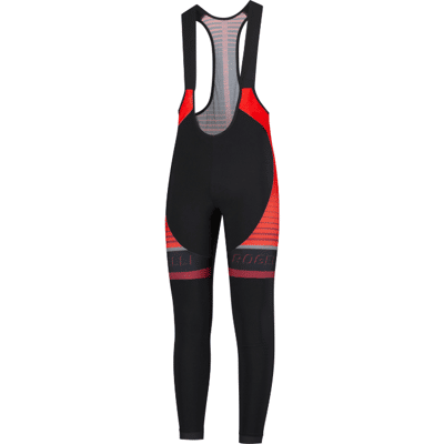Rogelli Hero Bibtights - Svart/Röd Rogelli Hero Bibtights - Svart/Röd