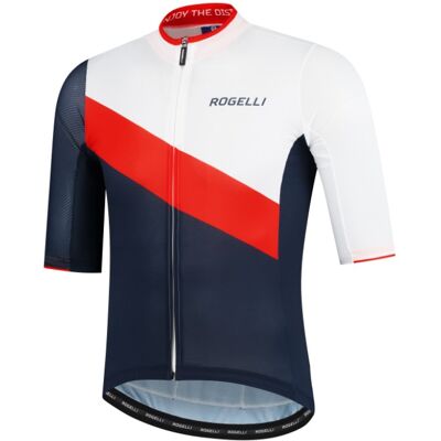 Rogelli Kai Jersey Blå/Vit/Röd Rogelli Kai Jersey Blå/Vit/Röd