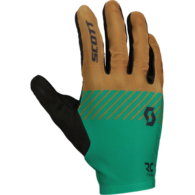 Scott RC Team cykelhandskar Bread Brown/Amazon Green Scott RC Team cykelhandskar Bread Brown/Amazon Green
