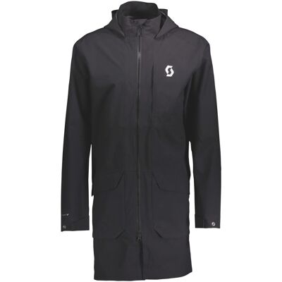 Scott Rain Coat FT Regnjacka Svart/Grå för män Scott Rain Coat FT Regnjacka Svart/Grå för män