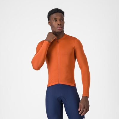 Castelli Espresso 2 LS cykeltröja långa ärmar paprika herr Castelli Espresso 2 LS cykeltröja långa ärmar paprika herr