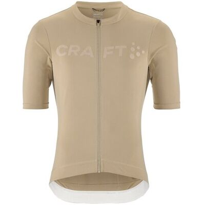 Craft Endur Logo cykeltröja korta ärmar hay beige herr Craft Endur Logo cykeltröja korta ärmar hay beige herr