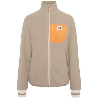 Kari Traa Rothe Midlayer fleecetröja beige dam Kari Traa Rothe Midlayer fleecetröja beige dam
