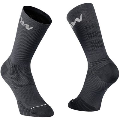 Northwave Extreme PRO cykelstrumpor svart/grå unisex Northwave Extreme PRO cykelstrumpor svart/grå unisex
